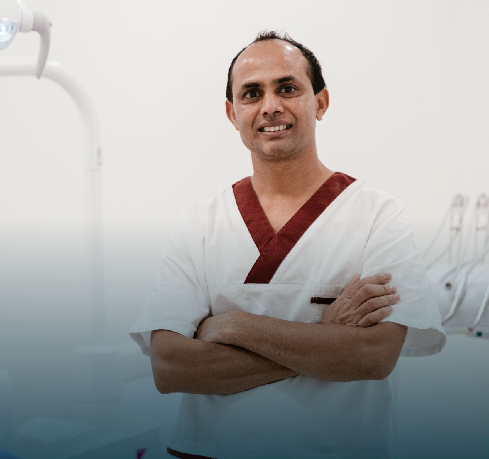 Salim Maudarun addetto alla sterilizzazione